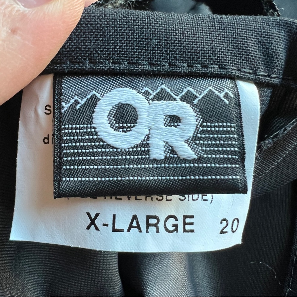 Outdoor Research revolution Gore-Tex ski snowboarding Black X-Large Mitts - Picture 3 of 3